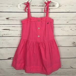 Nautica Girls Pink Dress Size 4T